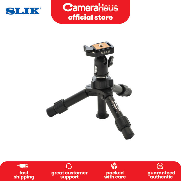 Slik Mini Pro DQ 2Section TableTop Tripod Lazada PH