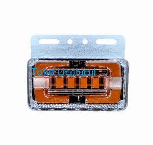 LAMPU LED BAK SAMPING TRUK LAMPU SEIN RUNNING 24VOLT MODEL T