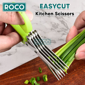 Roco 5-Blade Multi-Purpose Kitchen Scissors Kitchen Cooking Tools Gunting Dapur 5 Bilah Serbaguna Alat Dapur