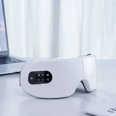 Máy Massage Mắt, kết nối Bluetooth, vừa thư giãn vừa nghe nhạc,thiết kế tinh tế với màu trắng thanh lịch, thoải mái, đem lại cảm giác dễ chịu cho người sử dụng