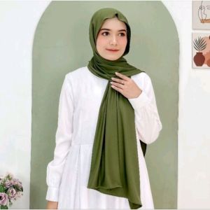 Pasmina kaos jersey premium Hijab Pashmina kaos Kerudung Flowly Pasmina Kaos Rayon Pasmina Jersey