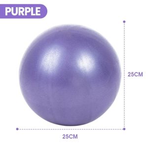【SG 🚚】Pilates Core Ball 25cm Anti Slip Yoga Fitness Ball for Balance Training Home Gym