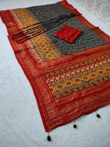 [Pre Order] Most Beautiful 1 Minute Ready To Wear Crush Dola Silk Saree ~ Delivery Lead Time : 10 days