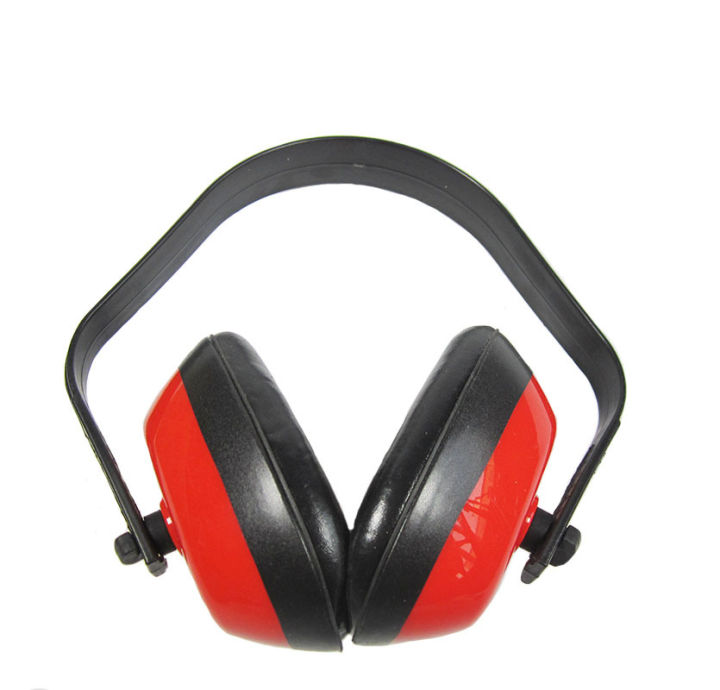 Chụp bịt tai chống ồn bảo vệ tai-bảo hộ lao động Chụp Tai Foam Đen Đỏ Chụp  Tai Chống Ồn Máy Khoan Mài Cắt Chụp Tai Ôm Sát Tai Không Gây Khó