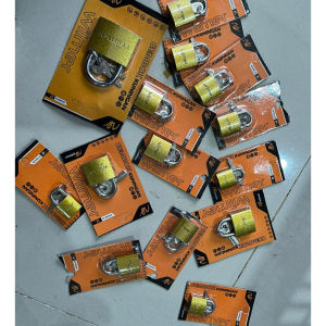 1 box gembok kuning 20mm 25mm 32mm 38mm 50mm pres grosir 12pcs gembok kuning per lusin