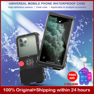 Seafrogs Universal Waterproof Phone Case Cover For Under 7 All Smartphone Bag 15M Underwater Diving Photography Equipment Accessories