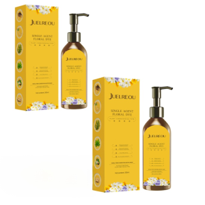 💝Hot Sale💝Botanical Hair Cream Selfdyeing No Bleach Plant Single Dose Floral Fragrance Dye Single Step Floral Hair Dye Cream Plant Based Formula Non Damaging Hair Color Gray Coverage Natural Ingredients No Skin Staining No Bleaching Required