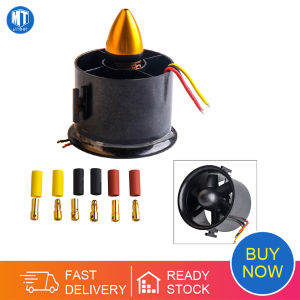 QX-MOTOR 70mm 6 Blades Ducted Fan EDF With 2822 3000KV Motor Brushless For RC Airplane Model Parts