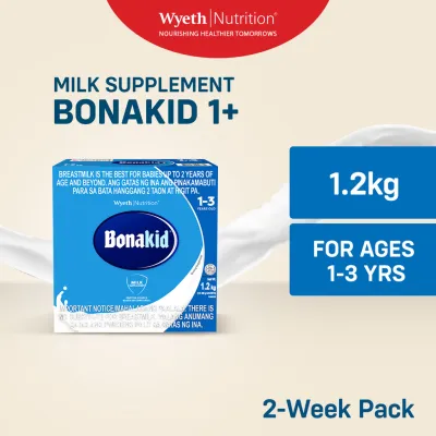 BONAKID 1+ Stage Three Milk Supplement Powder for Children 1 to 3 Years Old 1.2kg