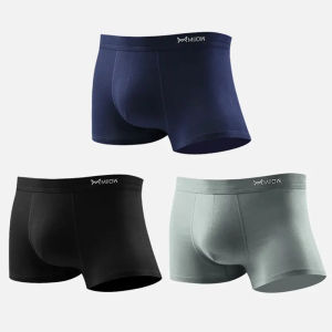 CMENIN  3Pcs Mới Cotton Quần Lót Nam Boxer Nam Hông Nâng Thân Quần Lót Nam Võ Sĩ Quần Short Quần Lót Hombre MW033