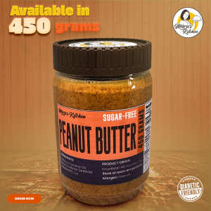 Peanut Butter Classic Sugar-Free Keto Low Carb Sugar-Free LowCarb Diabetic-Friendly Vegan Low Cholesterol Marics Kitchen No Added Sugar Paleo Healthy Peanut Butter