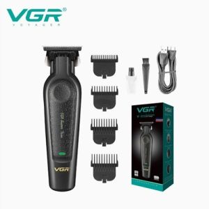 【COD】VGR V-692 Professional Mens Hair Clipper DLC Gradient Blades Rechargeable Hair Clipper LED Display Wireless Trimmer