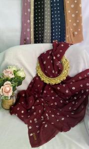 Grosir Online Tanahabang Segi empat Rubycon Potton premium hijab wafle premium hijab segi empat