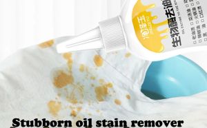 Stubborn oil stain detergent
