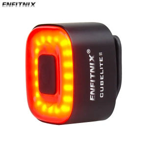 Đèn Hậu Xe Đạp Thông Minh ENFITNIX Cubelite II – Sạc USB Cảm Biến Phanh – Phù Hợp Cho Xe Đạp Địa Hình và Đường Trường