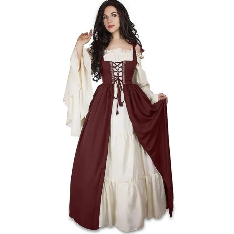Medieval Dress Renaissance Women Dress Pirate Victorian Lady