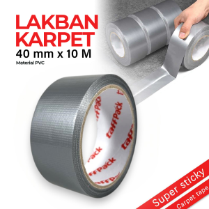 Lakban Karpet Lantai Super Lengket Sticky Cloth Floor Duct Tape Writable NL20