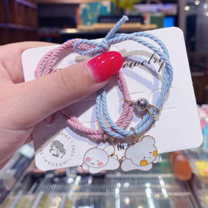 HG020 Gelang Pasangan Couple Unik Premium Karakter Imut 1Pasang Hadiah Anniv Sahabat Magnet Lengket