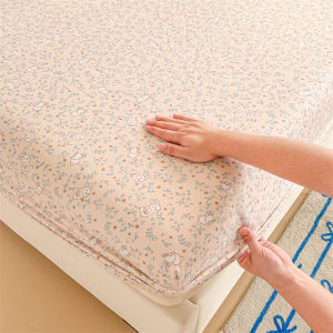 Abraca Dabraแผ่นพิมพ์ลายน่ารัก นุ่มและระบายอากาศ แผ่นใยไมโครไฟเบอร์คุณภาพสูงติดตั้งยางสูง 10 นิ้ว 3 ฟุต / 3.5 ฟุต / 5 ฟุต / 6 ฟุต