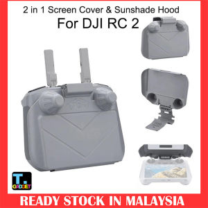 2 in 1 Remote Controller Screen Cover & Sunshade Hood Drone Accessories For DJI RC 2
