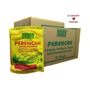 Perencah Hilal Instant Multipurpose Food Seasoning Powder 90g x 30