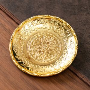 OKONOK Thanh lịch Đế lót ly  loại Tinh tế Retro Giá đỡ cốc Phong cách Trung Quốc Chịu nhiệt Trang trí trà đạo Trang trí nhà cửa