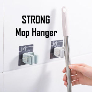 Ready Stock Plastic Hanger Broom Viscose Wall Holder Without Drilling Holes