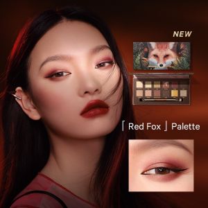 Perfect Diary 12 Colors Eyeshadow Palette Highly Pigmented Contour with Brush Eye Makeup Cosmetics