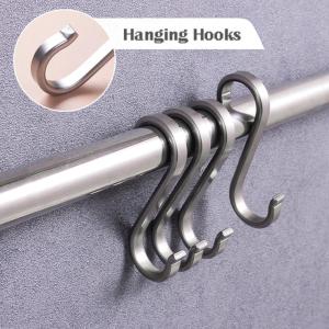ZG285 Tổ chức lưu trữ 10 chiếc Nhiệm vụ nặng nề Đa chức năng Giá đỡ Clasp Hình chữ S Móc treo Chủ sở hữu Móc treo Móc áo
