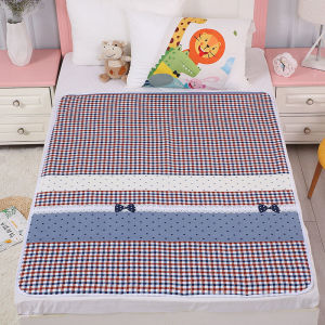[HCM] Tấm lót chống thấm cho bé Thảm lót chống thấm 3 lớp size to cho bé (80x120cm) -Randy