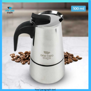 COD One Two Cups Espresso Coffee Maker Moka Pot Teko Stovetop Filter Z21 / espresso caffe elektrik moderen kopi terbaik murah multifungsi viral outdoor tahan panas