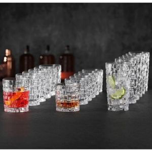 Bộ 18 Cốc Pha Lê NACHTMANN BOSSA NOVA Nhập Đức