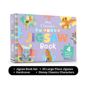 Disney My First Jigsaw Book Set For Kids (Hardcover)