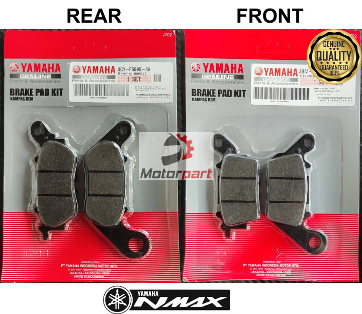 NMAX BRAKE PAD FRONT AND REAR FOR V1 V2 Lazada PH