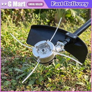 Universal Aluminum Alloy Lawn Mower Head and Replacement Nylon Steel for Lawn Mowing Line Lawn Mower Weed Head Accessories