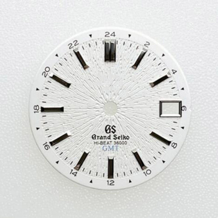 Replacement Radial Stria GMT Watch Dial Upgrade Parts for NH34