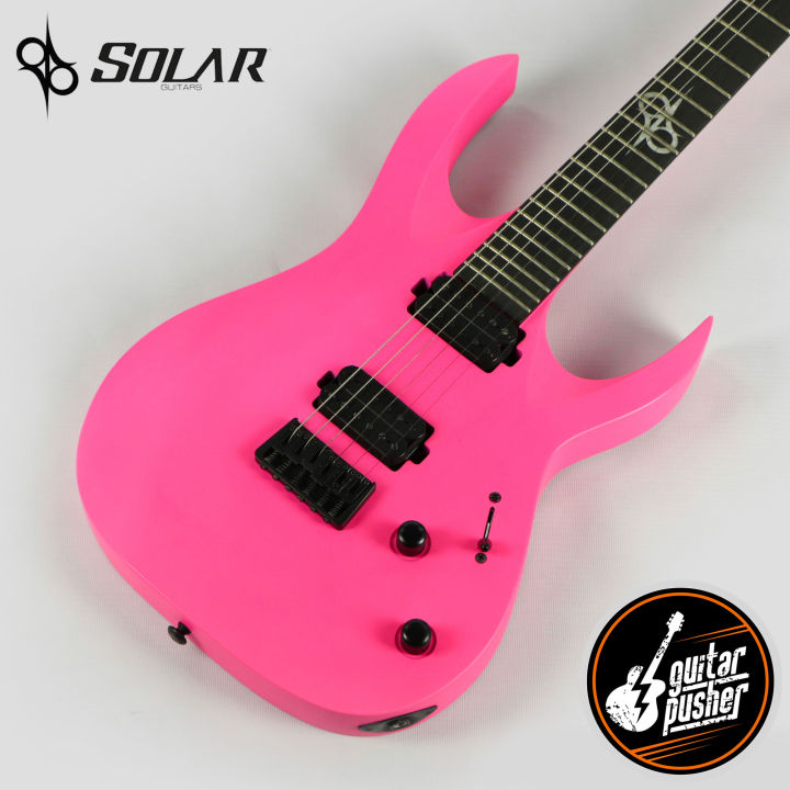 Pink on sale solar guitar