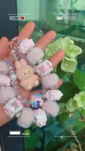 New ArrivalDoll Plush bag Charm hand phone Strap creative Lanyard bag keychain  hanging decoration
