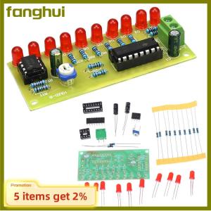 LED chaser flowing water light ne555 module+cd4017 pcb board diy kit