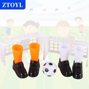 [COD] ZTOYL ตลกมินินิ้วฟุตบอลการแข่งขันเล่นตารางเกมชุดที่มีสองเป้าหมาย