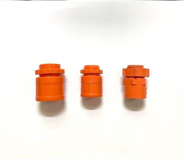 Pvc Orange Male Adapter With Locknut 10 Pcs Lazada Ph 6631