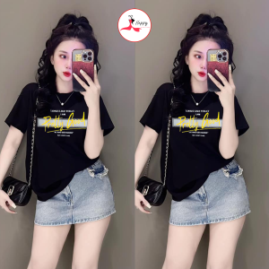 Áo Thun Thái Nữ Dáng Vừa Cotton 100% Mềm Mịn Mát (Mã A62 Pretty Good) Từ 40 Đến 60kg Phong Cách Cá Tính Độc Đáo