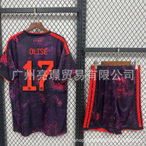 Bộ quần áo bóng đá 2627 Bộ đồ bóng đá mùa giải dành cho trẻ em và người lớn áo đấu Real Madrid Barcelona Bayern.
