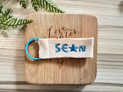 [SG] Personalized Embroidery Name Tag/ Teacher day/luggage tag/pet tag/ bag tag/name tag