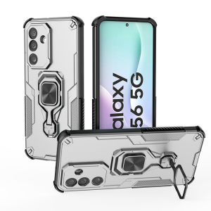 Funda For Samsung Galaxy M16 M56 5G Case Camera Protect Armor Shockproof Coque For Galaxy M 56 16 Ring Stand Holder Back Cover