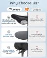 Bike Seat Cushion, Comfort Bike Seat Cover for Men Women, Exercise Bicycle Seat Cushion Padded Cover Compatible with Peloton, Mountain Stationary Bikes, Ou. 