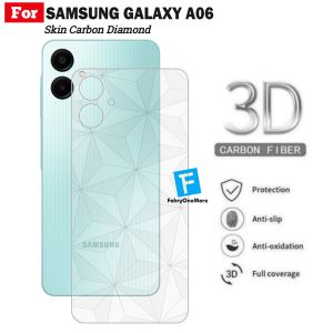 Skin Carbon Samsung A06 Garskin Diamond Pelindung Belakang Handphone