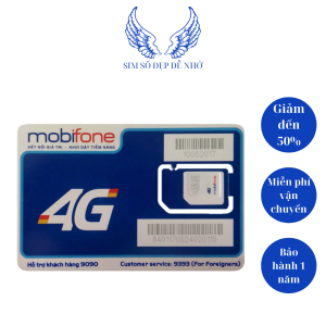 Sim Mobifone số đẹp sim thần tài sim trả trước sim mới chưa đăng ký chưa kích hoạt
