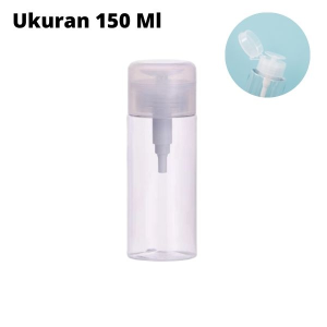 QSHL0604 Botol Pump makeup removel Nail Art Makeup Remover Water Pressing Bottle Botol Aceton Cairan Botol Cleanser UV Gel