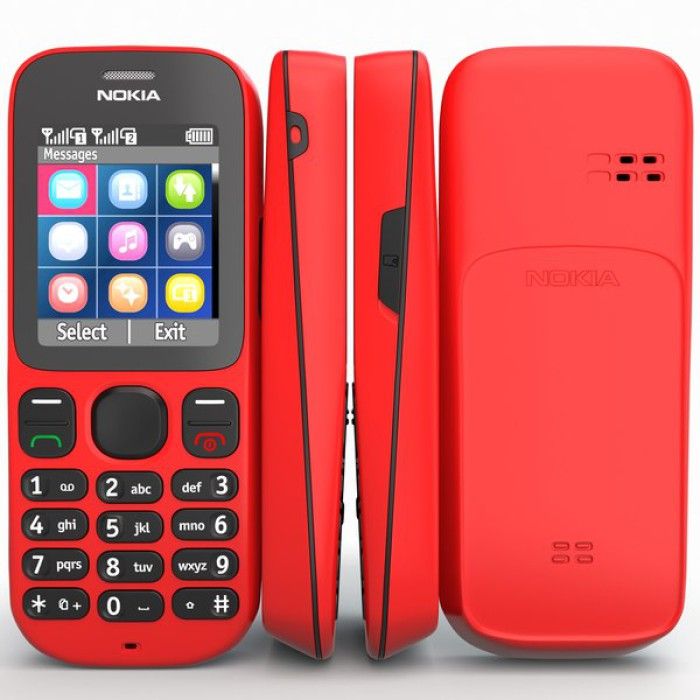 โทรศัพท์ปุ่มกด Nokia 101 โทรศัพท์มือถือการ์ดคู่ ใช้งานง่าย แบบปุ่มกด ...